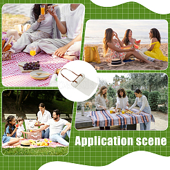 Polycotton Picnic Mat&nbsp;AJEW-WH0816-381B