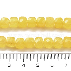 Natural Quartz Imitation Yellow Agate Beads Strands&nbsp;G-C179-B12-01