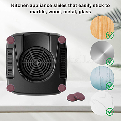 36Pcs 3 Styles Teflon & Rubber & EVA & Oil Glue Self-adhesive Furniture Protection Pads&nbsp;AJEW-CN0002-94C