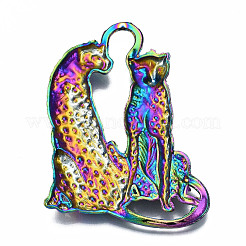 Alloy Big Pendant Rhinestone Settings&nbsp;PALLOY-N163-132-NR
