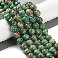 Natural Turquoise Dyed Beads Strands&nbsp;TURQ-U001-02E