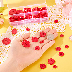 4-Hole Resin Buttons&nbsp;RESI-TA0004-11A-04