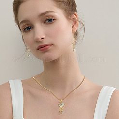 8Pcs 4 Colors Alloy Pendants&nbsp;FIND-HS0002-06G