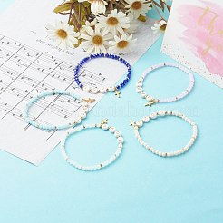 Glass Beads Stretch Bracelets&nbsp;BJEW-JB06577