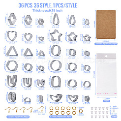 DIY Earring Making Finding Kits&nbsp;DIY-FW0001-22