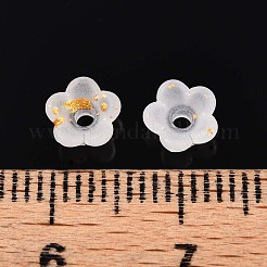 Frosted Transparent Acrylic Beads&nbsp;OACR-N137-72A