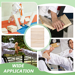 Wood Boards for Taekwondo Performances&nbsp;AJEW-WH0009-14-1
