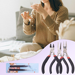 Carbon Steel & Stainless Jewelry Pliers Tool Kits&nbsp;TOOL-TA0001-08