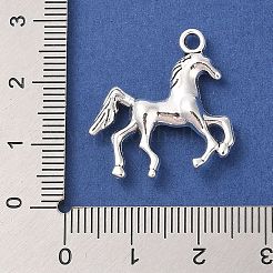 Tibetan Style Alloy Horse Pendants&nbsp;X-TIBEP-Q043-252-RS