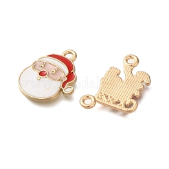 Christmas Theme Alloy Enamel Pendants&nbsp;FIND-M039-01I