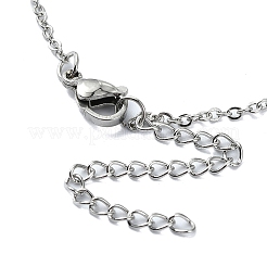 Non-Tarnish 304 Stainless Steel Pendant Necklaces&nbsp;NJEW-B078-04P