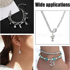Jewelry 100pcs 10 Style Tibetan Style Alloy Charms&nbsp;TIBEP-CJ0001-29