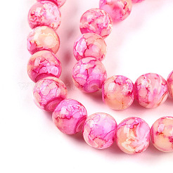 Baking Paint Glass Beads&nbsp;X1-DGLA-N003-10mm-A01