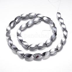 Electroplate Magnetic Synthetic Hematite Bead Strands&nbsp;G-A164-06-04