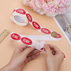 Adhesive Sticker Meat Labels&nbsp;DIY-WH0308-745B