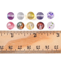 150Pcs 10 Colors Glass Beads&nbsp;GLAA-FS0001-24