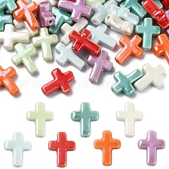 20Pcs Handmade Porcelain Beads&nbsp;PORC-YW0001-33A