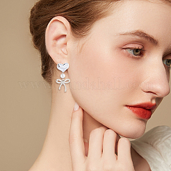 Brass Earring Settings&nbsp;KK-SC0006-62