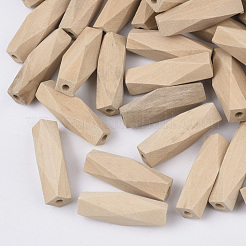 Natural Wood Beads&nbsp;WOOD-Q039-05I