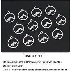 30Pcs 201 Stainless Steel Charms&nbsp;STAS-UN0034-41