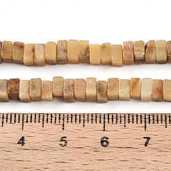 Natural Yellow Opal Beads Strands&nbsp;G-T140-49B