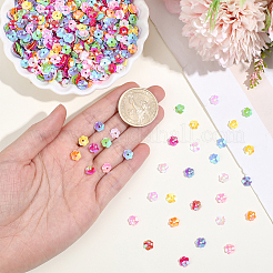 4500Pcs 9 Colors Plastic Beads&nbsp;KY-PA0001-26