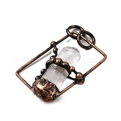 Natural Quartz Crystal Nuggets Pendants&nbsp;G-B149-05R-02