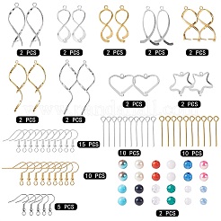 DIY Beaded Dangle Earring Making Kit&nbsp;DIY-SZ0009-04