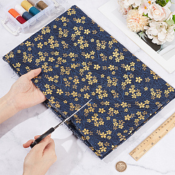Japanese-style Cotton Sakura Pattern Fabric for Clothing & Decor&nbsp;DIY-CY0004-06A