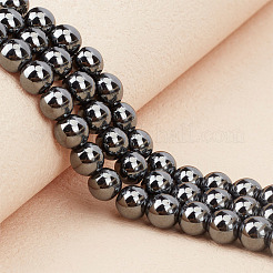 Synthetic Non-Magnetic Hematite Beads Strands&nbsp;G-ME0001-43A