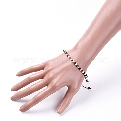 Adjustable Nylon Thread Braided Bead Bracelets&nbsp;BJEW-JB04944-03