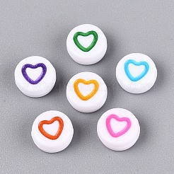 Opaque Acrylic Beads&nbsp;AC-N167-02-M01