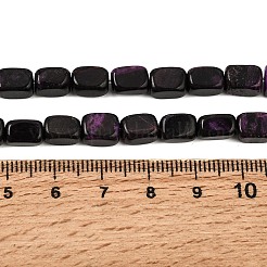 Natural Dyed White Jade(Imitation Charoite) Beads Strands&nbsp;GG-CBA0743-D02-02