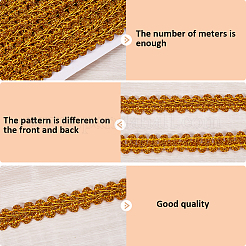Polyester Braided Lace Trim&nbsp;OCOR-WH20018-22A