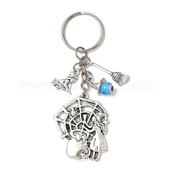 Alloy Lampwork Pendant Keychains&nbsp;KEYC-JKC01276