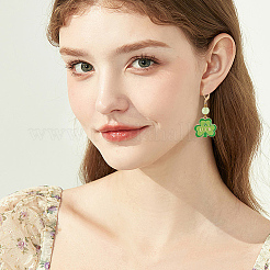 200Pcs Brass Leverback Earring Findings&nbsp;KK-BBC0024-36G