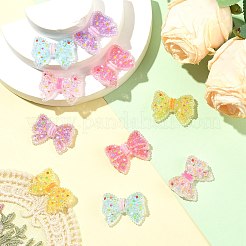 10Pcs 5 Colors Acrylic Cabochons&nbsp;MACR-SZ0001-92