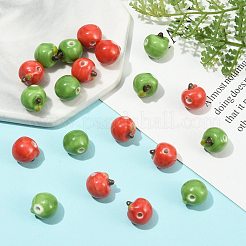 20Pcs 2 Colors Handmade Porcelain Beads&nbsp;PORC-FS0001-58