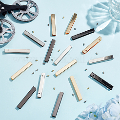 24 Sets 3 Colors Zinc Alloy Bag Decorative Edge Buckles&nbsp;FIND-WR0006-52