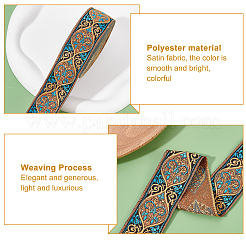 Embroidery Polyester Ribbons&nbsp;OCOR-WH0073-47B-02