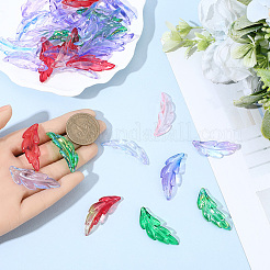120Pcs 8 Colors Plastic Pendants&nbsp;FIND-SC0020-73