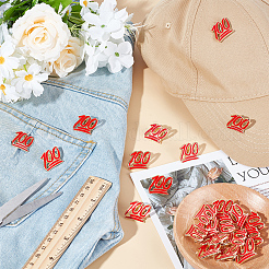 24Pcs Alloy Brooches&nbsp;AJEW-FG0004-20