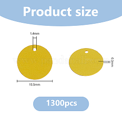 1300Pcs PVC Plastic Pendants&nbsp;PVC-DC0001-06A