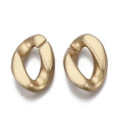 Spray Painted CCB Plastic Linking Rings&nbsp;CCB-R104-03B-02