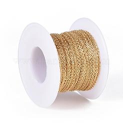 Ion Plating(IP) 304 Stainless Steel Cable Chains&nbsp;CHS-ZX0001-001G