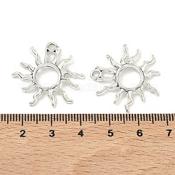 Tibetan Style Alloy Sun Pendants&nbsp;X-TIBEP-M020-09AS