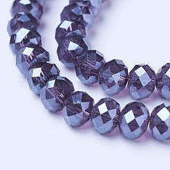 Electroplate Glass Beads Strands&nbsp;EGLA-A034-T1mm-A16