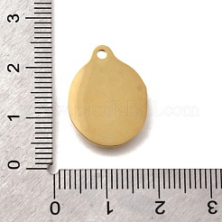 304 Stainless Steel Pendants&nbsp;STAS-Z161-05G