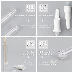 Plastic Transparent Dewar Bottles&nbsp;MRMJ-BC0002-30A
