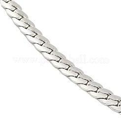 Non-Tarnish 304 Stainless Steel Snake Chain Bracelets for Women&nbsp;BJEW-Q344-06P